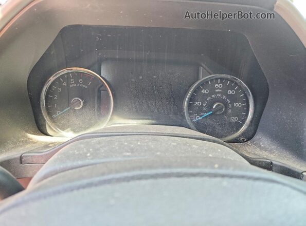1FTEW1EF3GKD42564 2016 FORD F150 Brown ხელსაწყოთა პანელის ხედი