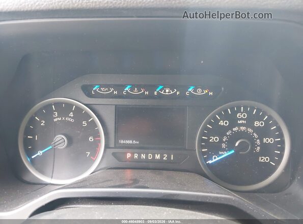 1FTEW1EF4HFB06483 2017 FORD F150 White Vista de los asientos traseros