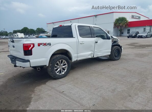 1FTEW1EF4HFB06483 2017 FORD F150 White Trasero derecho