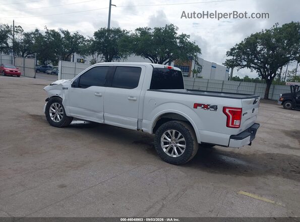 1FTEW1EF4HFB06483 2017 FORD F150 White Trasero izquierdo