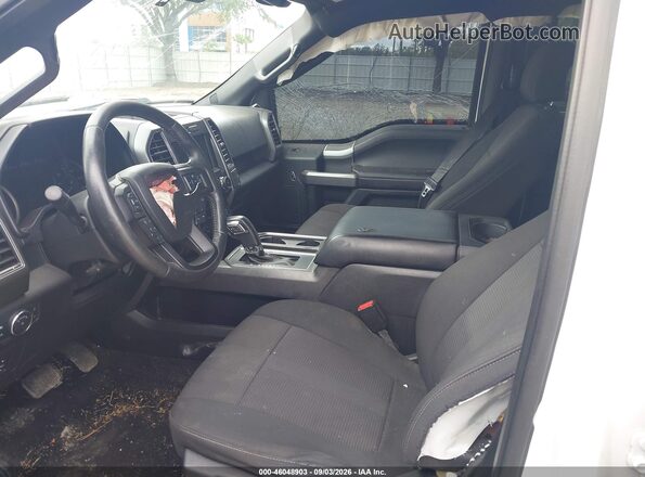 1FTEW1EF4HFB06483 2017 FORD F150 White Vista interior delantera