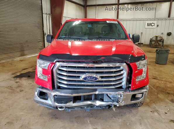1FTEW1EF5GFB47574 2016 FORD F150 Red Vista frontal