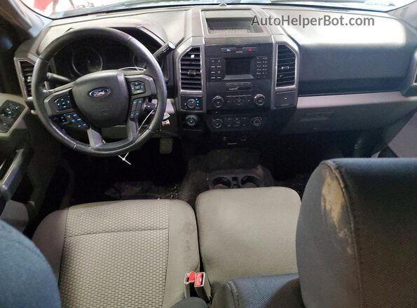 1FTEW1EF5GFB47574 2016 FORD F150 Red Vista del salpicadero