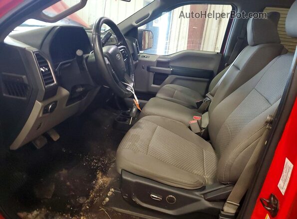 1FTEW1EF5GFB47574 2016 FORD F150 Red Vista interior delantera