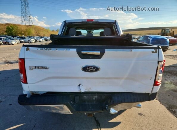 1FTEW1EF5HKC82739 2017 FORD F150 White Widok z tyłu