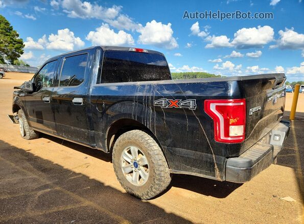 1FTEW1EF8GKE99216 2016 FORD F150 Black უკანა მარცხენა