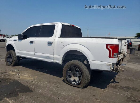 1FTEW1EF9GKD01372 2016 FORD F150 White Rear left