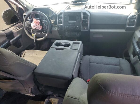 1FTEW1EF9GKD01372 2016 FORD F150 White Dashboard view