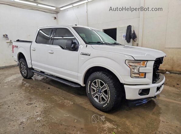 1FTEW1EF9HFC77620 2017 FORD F150 White Delantero derecho