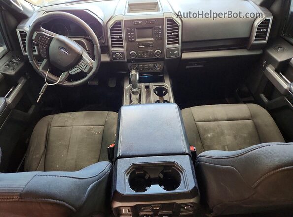1FTEW1EF9HFC77620 2017 FORD F150 White Vista del salpicadero