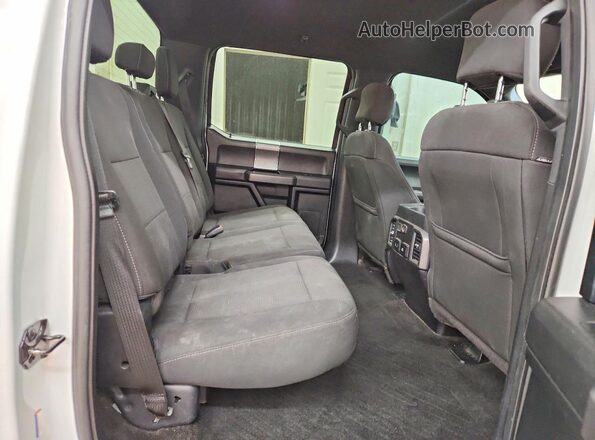 1FTEW1EF9HFC77620 2017 FORD F150 White Vista de los asientos traseros