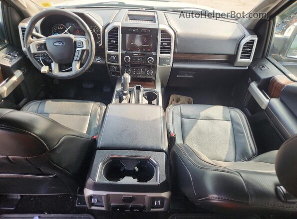 1FTEW1EFXHFA62750 2017 FORD F150 White Առջևի վահանակի տեսք