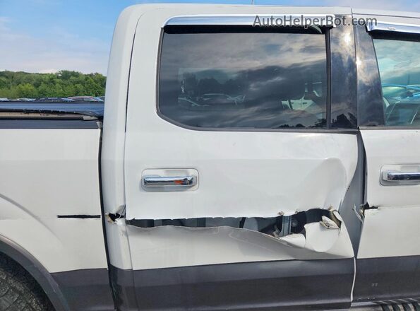 1FTEW1EFXHFA62750 2017 FORD F150 White Հետևի նստատեղերի տեսք