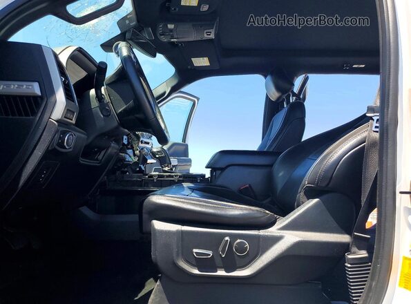 1FTEW1EG0HFC68913 2017 FORD F150 White Vista interior delantera