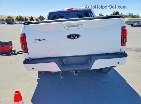 1FTEW1EG0HFC68913 2017 FORD F150 White Vista trasera