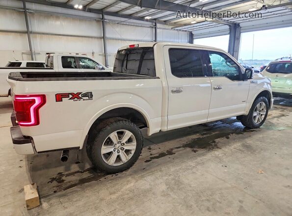 1FTEW1EG0HFC89177 2017 FORD F150 White Trasero derecho