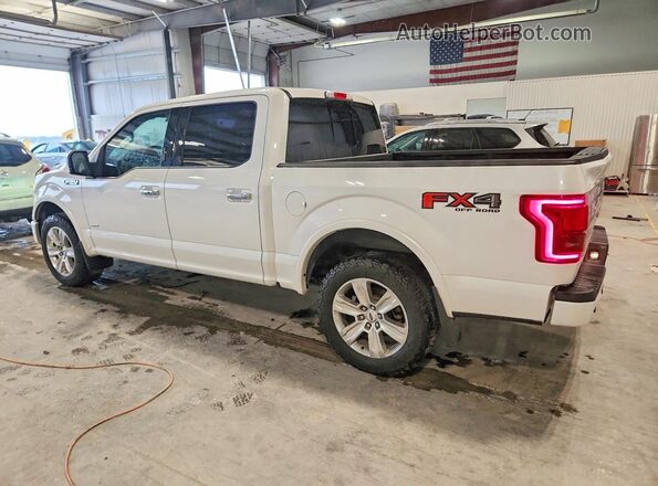 1FTEW1EG0HFC89177 2017 FORD F150 White Trasero izquierdo
