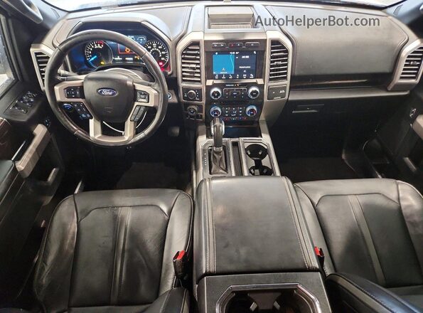 1FTEW1EG0HFC89177 2017 FORD F150 White Vista del salpicadero