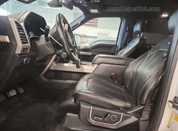 1FTEW1EG0HFC89177 2017 FORD F150 White Vista interior delantera