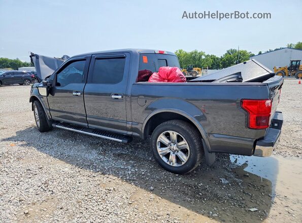 1FTEW1EG0JKD91723 2018 FORD F150 Gray Задня ліва чверть