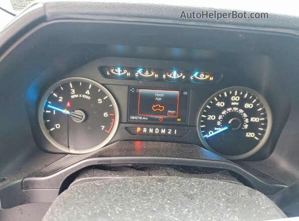 1FTEW1EG1GFA57766 2016 FORD F150 Silver Սարքավորումների վահանակի տեսք