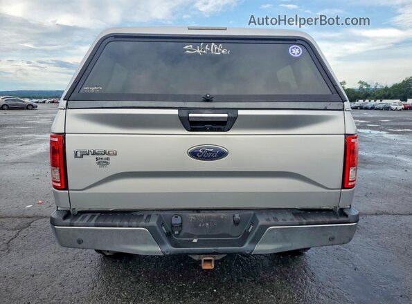 1FTEW1EG1GFA57766 2016 FORD F150 Silver Հետևի տեսք