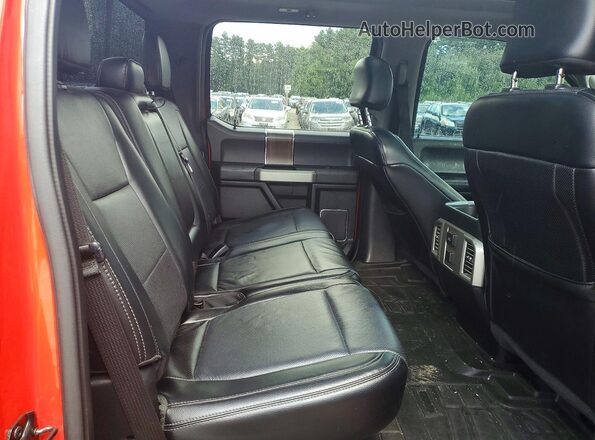 1FTEW1EG2GFA65827 2016 FORD F150 Red უკანა სავარძლების ხედი