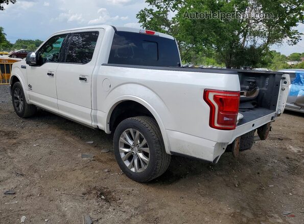 1FTEW1EG2HFA88218 2017 FORD F150 White Trasero izquierdo