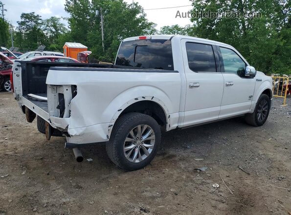 1FTEW1EG2HFA88218 2017 FORD F150 White Trasero derecho