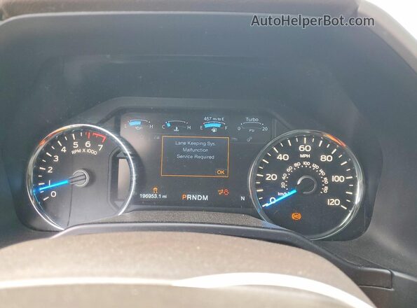 1FTEW1EG2HFA88218 2017 FORD F150 White Vista del cuadro de instrumentos