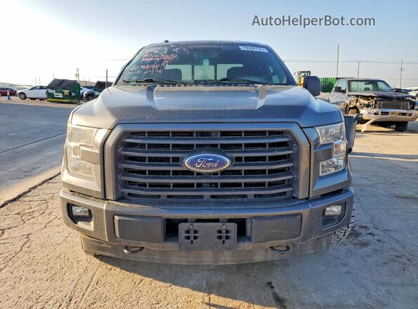 1FTEW1EG2HKE36008 2017 FORD F150 Gray Вид спереду