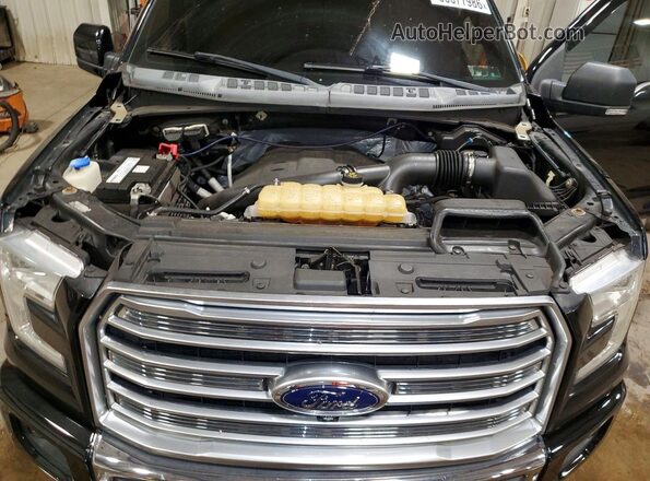 1FTEW1EG3GFD29752 2016 FORD F150 Black Սալոնի հետևի տեսք