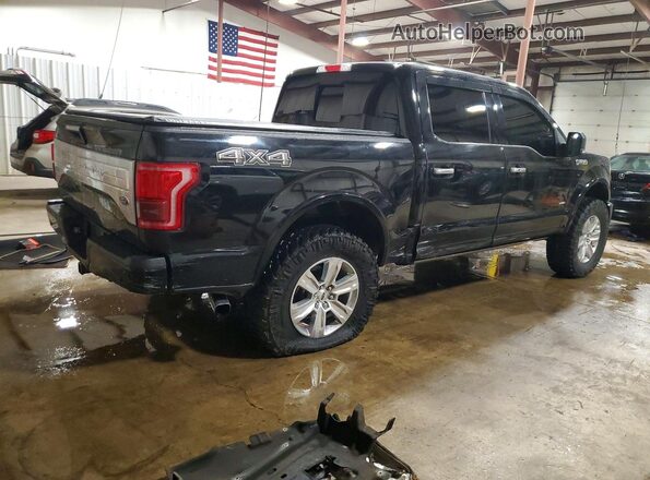 1FTEW1EG3GFD29752 2016 FORD F150 Black Հետևի աջ