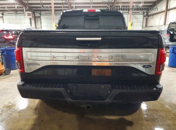 1FTEW1EG3GFD29752 2016 FORD F150 Black Հետևի տեսք