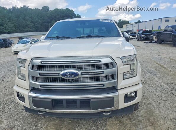 1FTEW1EG3HFB29097 2017 FORD F150 White Widok z przodu