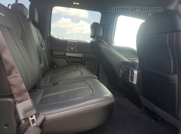 1FTEW1EG3HFB29097 2017 FORD F150 White Widok tylnych siedzeń
