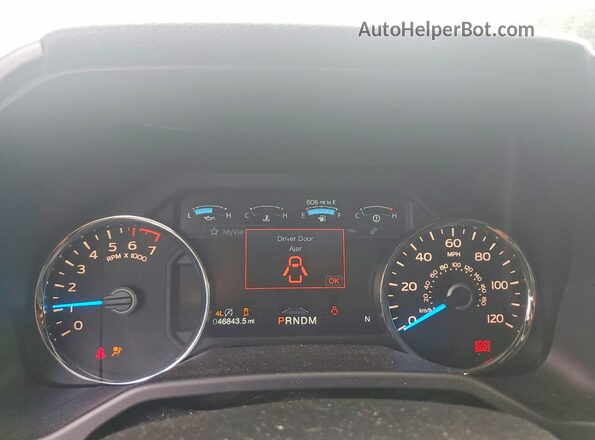1FTEW1EG3HFB29097 2017 FORD F150 White Widok zestawu wskaźników