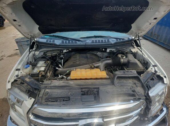 1FTEW1EG4GFB83197 2016 FORD F150 White Вид задньої частини салону