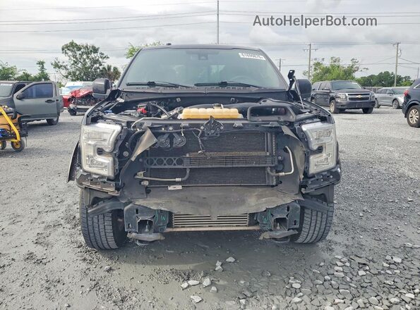 1FTEW1EG5HFC82032 2017 FORD F150 Black Вид спереду