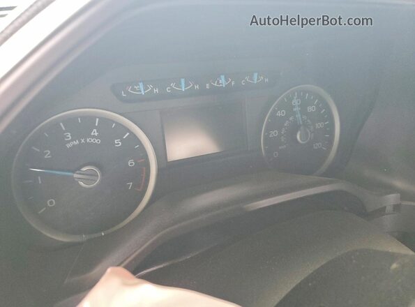 1FTEW1EG6GKF88985 2016 FORD F150 Белый Вид щитка приборов