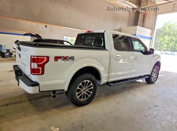 1FTEW1EG6JFC71742 2018 FORD F150 White Trasero derecho