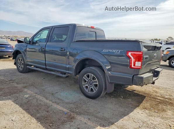1FTEW1EG7HFA49933 2017 FORD F150 Black Tył lewy