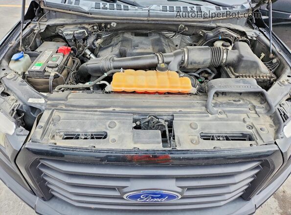 1FTEW1EG7HKC28495 2017 FORD F150 Black Вид задніх сидінь