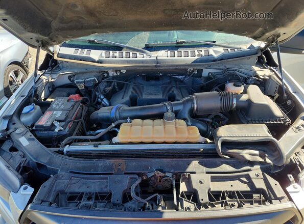 1FTEW1EG7HKC84503 2017 FORD F150 Silver Вид задньої частини салону