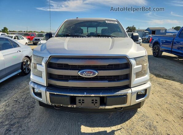 1FTEW1EG7HKC84503 2017 FORD F150 Silver Вид спереду