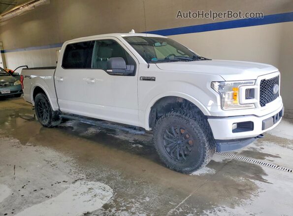 1FTEW1EG7JFE20000 2018 FORD F150 White Передня права чверть