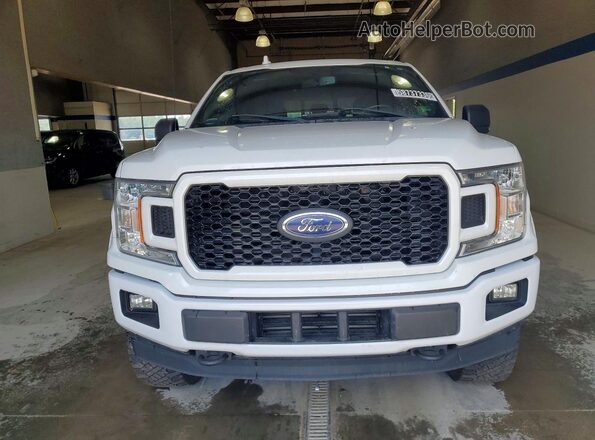 1FTEW1EG7JFE20000 2018 FORD F150 White Вид спереду