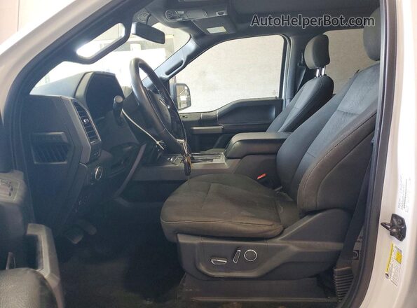 1FTEW1EG7JFE20000 2018 FORD F150 White Вид салону спереду