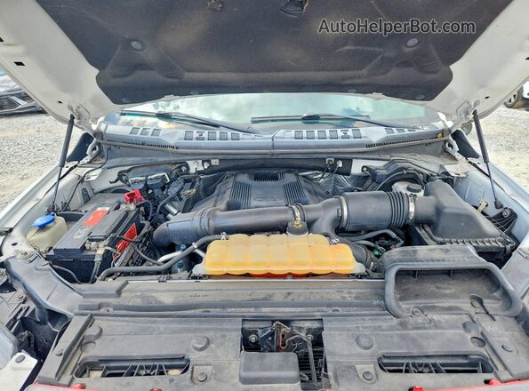 1FTEW1EG8HFB05992 2017 FORD F150 White Widok wnętrza z tyłu