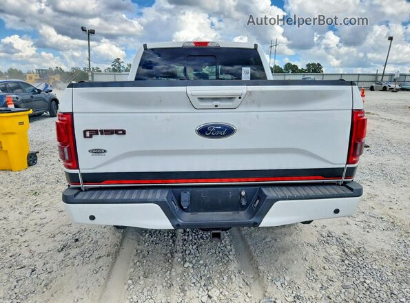 1FTEW1EG8HFB05992 2017 FORD F150 White Widok z tyłu
